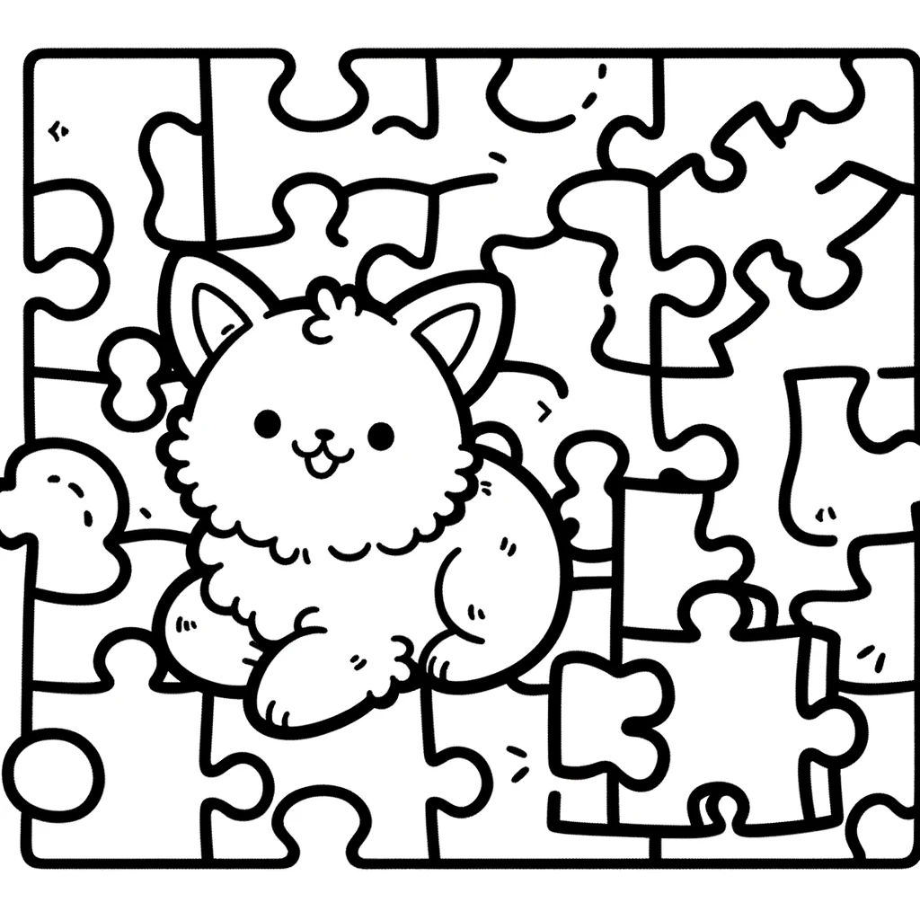 A cat Jigsaw Puzzle